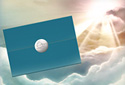 Silver Lining animated Flash ecard