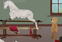 The Rocking Horse animated Flash ecard