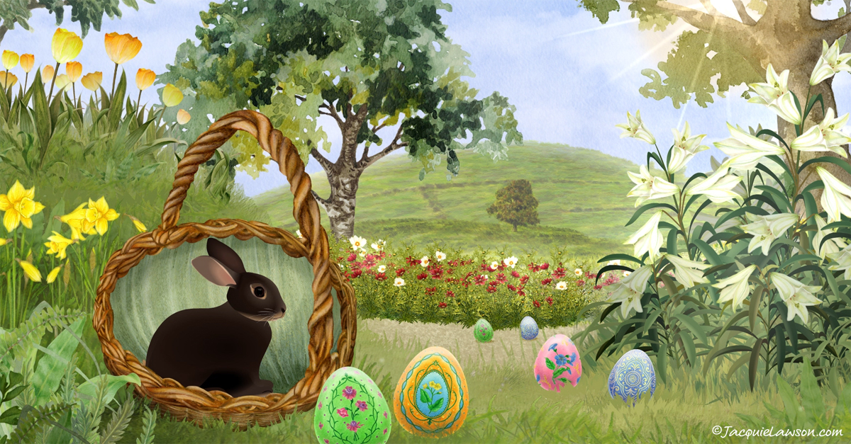 Excitable Eggs Jacquie Lawson ecards