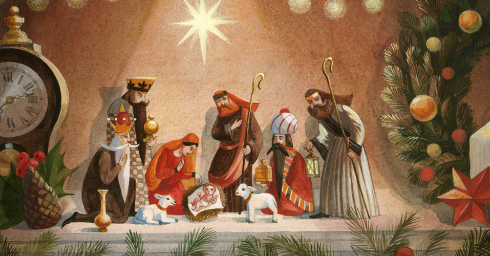 An Unexpected Nativity Jacquie Lawson ecards