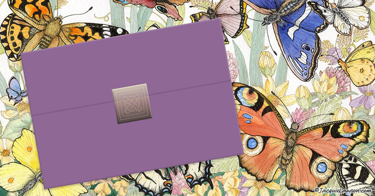 A Flutter of Butterflies Jacquie Lawson Cards