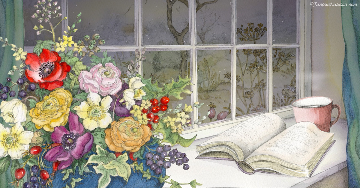 A Window to Winter Jacquie Lawson ecards