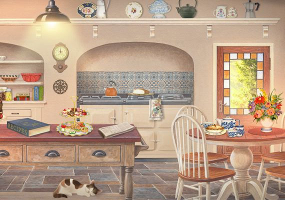 Cottage Kitchen expansion coming soon to The Jacquie Lawson Country Cottage App